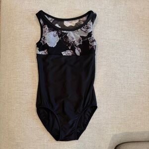 AK Dancewear - Bella in Night Rose Garden Leotard - YL